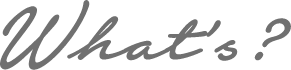 What's？