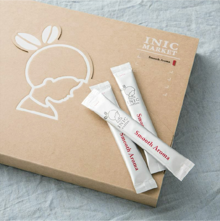 INICcoffeeの定期便の到着イメージ写真