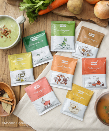 6種類の商品パッケージ