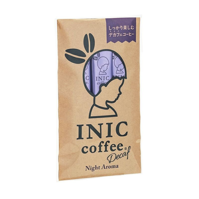 INIC coffee ナイトアロマ デカフェ スティックコーヒー 3本入り