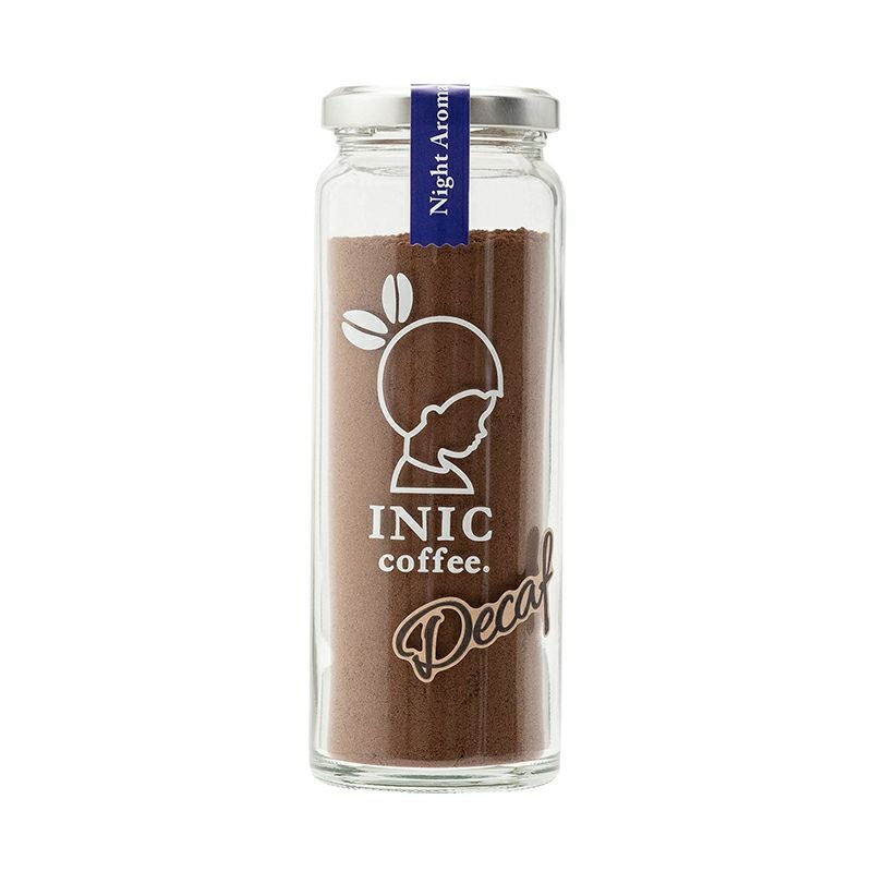 INIC coffee ナイトアロマ デカフェ コーヒー瓶 14～28杯分