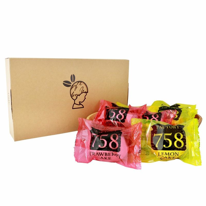 Strawberry & Lemon Cake Giftストロベリー&レモンケーキギフト 8個