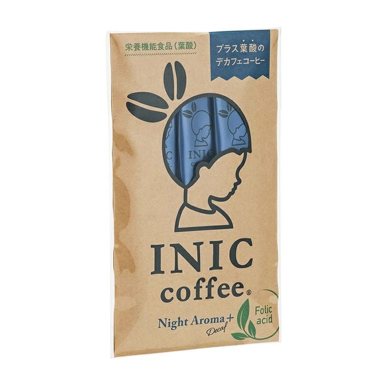 INIC coffee リフレッシュアロマ Wカフェイン スティックコーヒー 3本入り