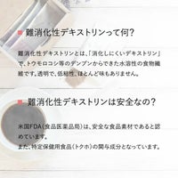 難消化デキストリンについてのQA