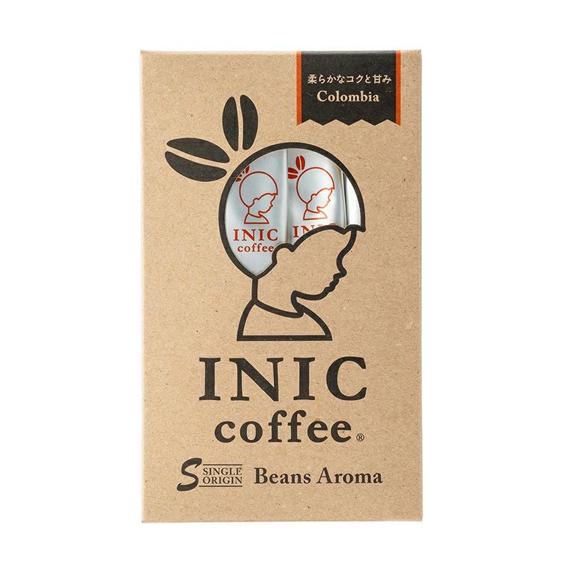 INIC coffee ムイちゃんです！ INIC coffee Beans Aroma コロンビア スティックコーヒー 12本