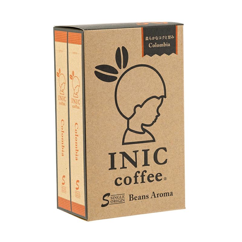 INIC coffee ムイちゃんです！ INIC coffee Beans Aroma コロンビア スティックコーヒー 30本
