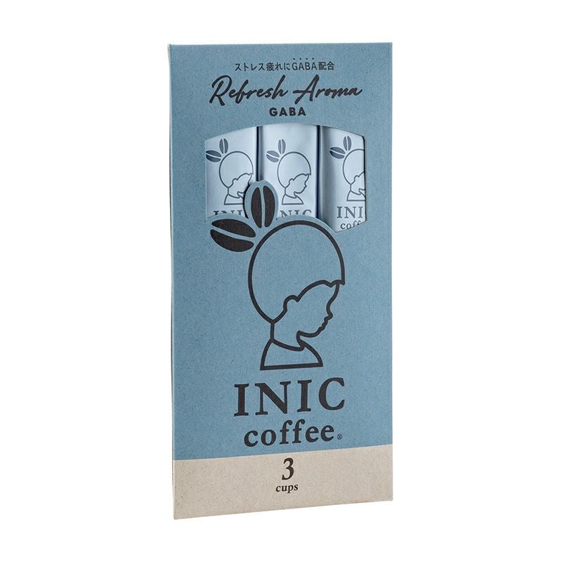 INIC coffee リフレッシュアロマ Wカフェイン スティックコーヒー 12本