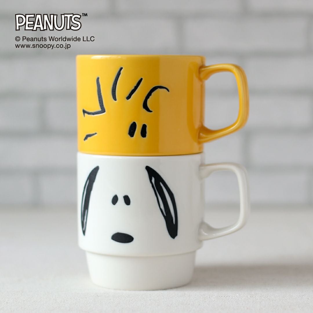 スヌーピー スタッキングマグウッドストック