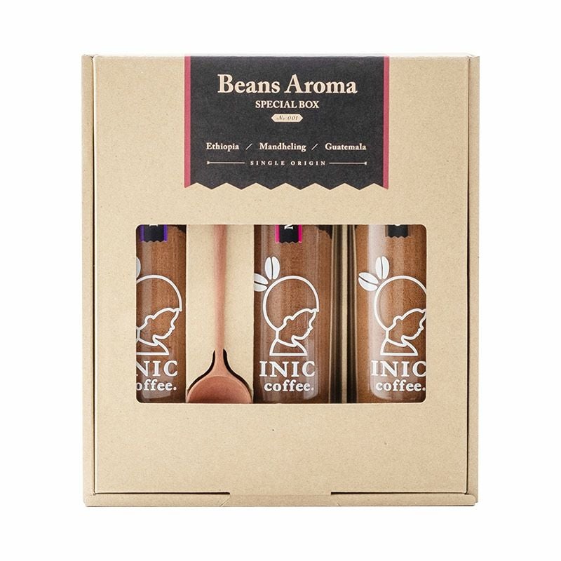 INIC coffee ムイちゃんです！ INIC coffee Beans Aroma スペシャルボックスNo.1〔コーヒーギフト〕