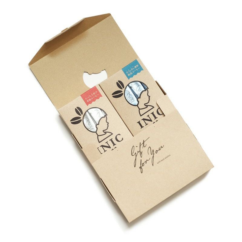 2 Flavor Gift定番ブレンドとカフェオレ専用コーヒーのギフトセット