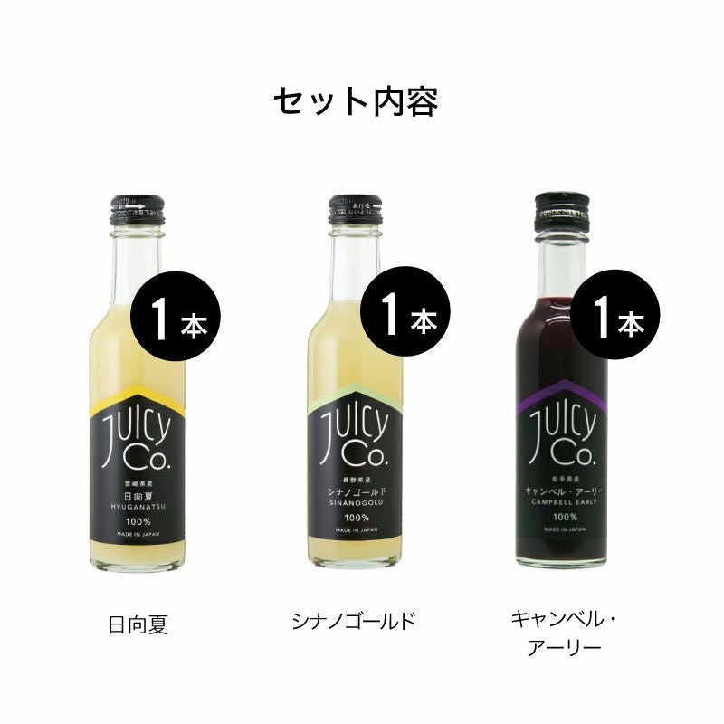 JUICY Co. アソート3本セット