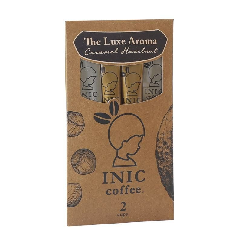 INIC coffee リュクスアロマ キャラメル ヘーゼルナッツ6カップス