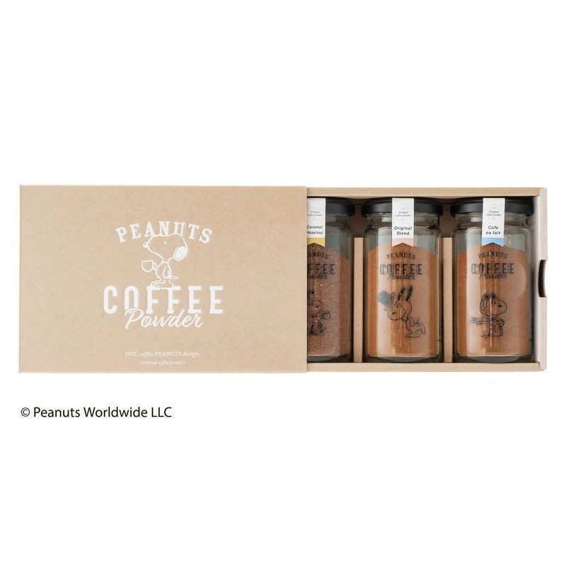 スヌーピー コーヒー2 Bottle Gift Boxオリジナルブレンド×カフェオレ専用