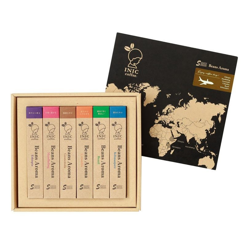 Abundant Countryside 4枚セット ③ Beans Aroma ALL Assort Giftビーンズアロマ 3本入り ALLアソート