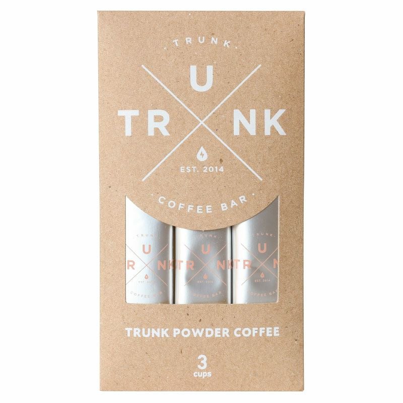 TRUNK COFFEE オリジナル TRUNK POWDER COFFEE 3本