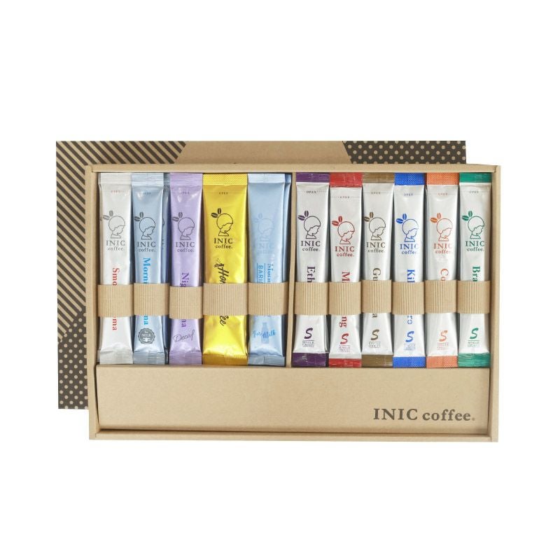 INIC coffee apple✩teaです。 Grand Sweet Gift Set グランドスイートギフトセット 11種類のコーヒー