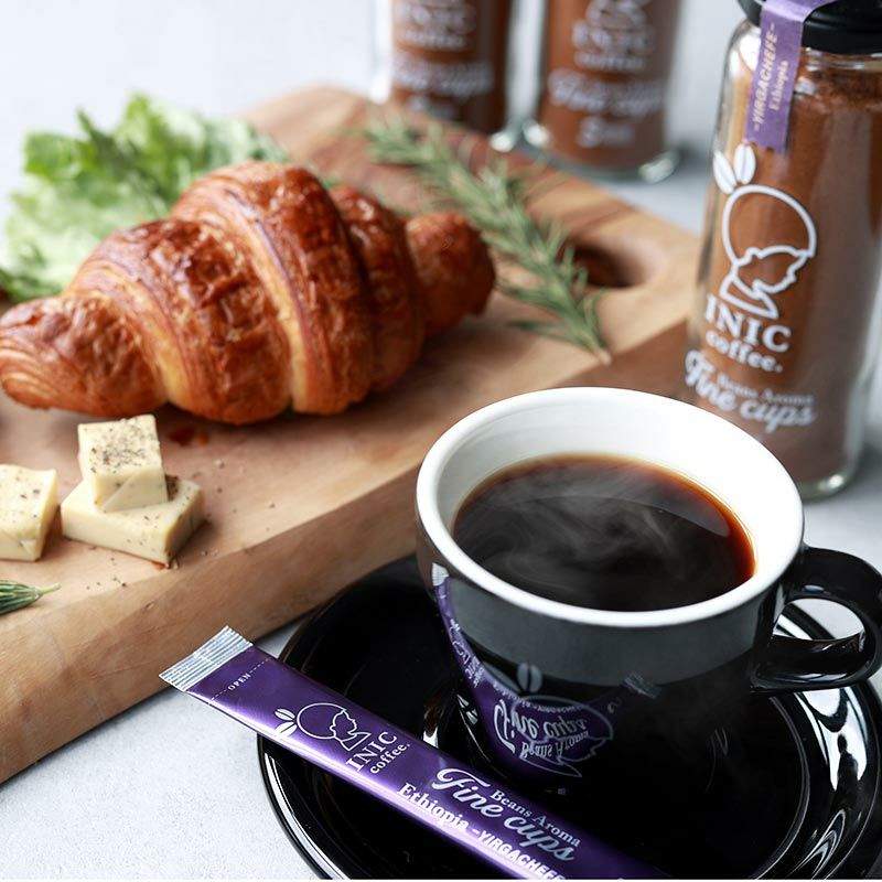 INIC coffee Beans Aroma Finecups イルガチェフェ スティックコーヒー