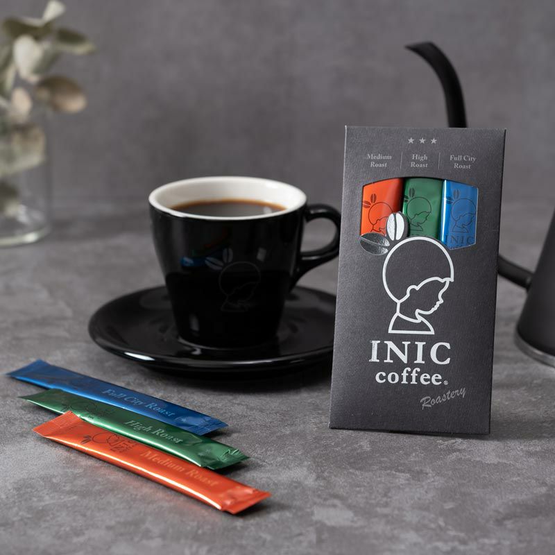 INIC coffee ロースタリー Full City Roast 深煎りスティックコーヒー