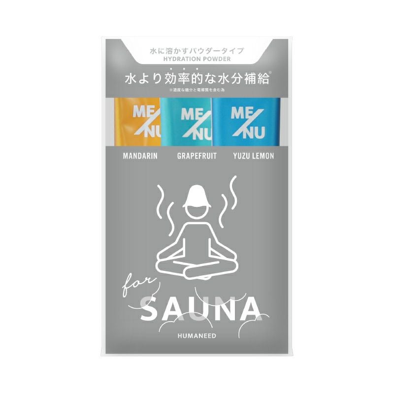 HUMANEED サウナアソート経口補水液 500ml 3本