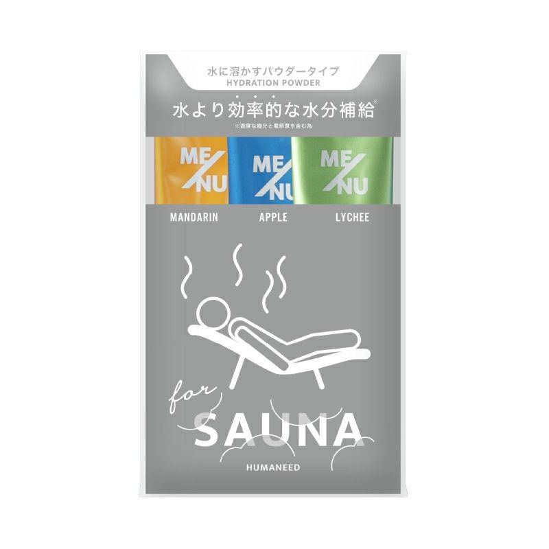 HUMANEED サウナアソート経口補水液 500ml 3本
