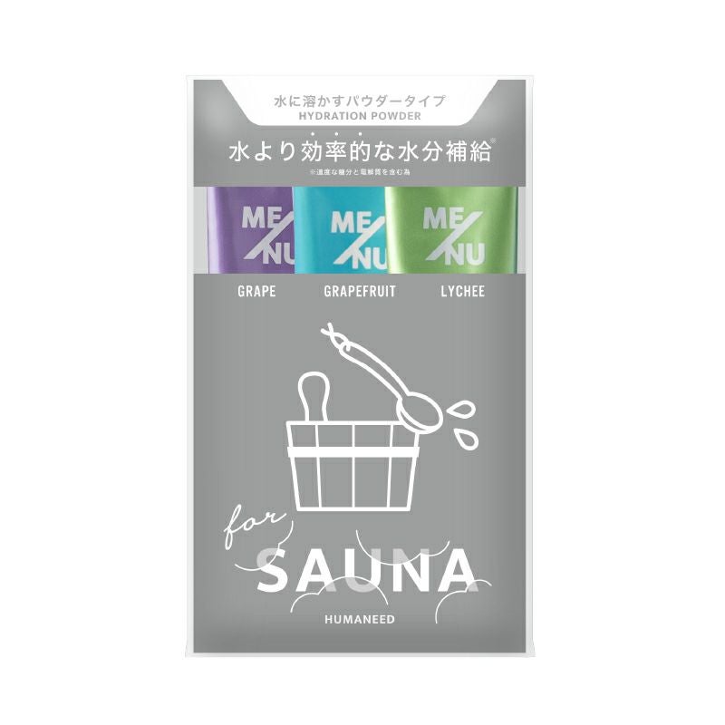 HUMANEED サウナアソート経口補水液 500ml 3本