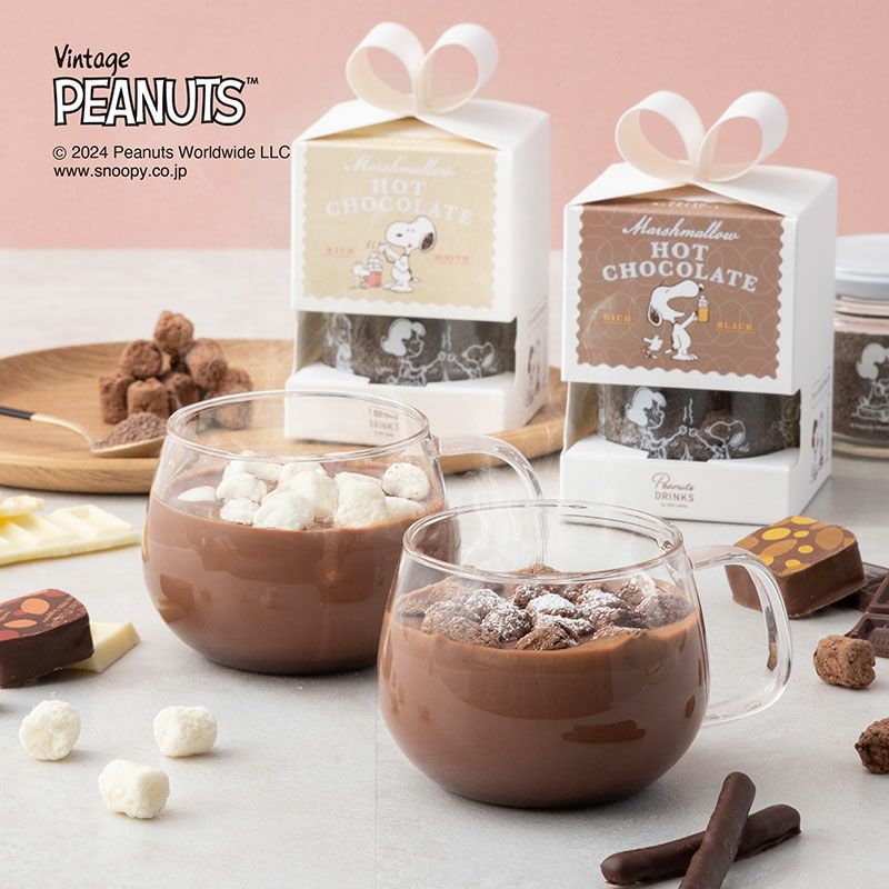 スヌーピー マシュマロホットチョコレート 〔PEANUTS/コーヒーギフト〕