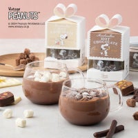 PEANUTS DRINKSマシュマロホットチョコレート ブラック/ホワイト