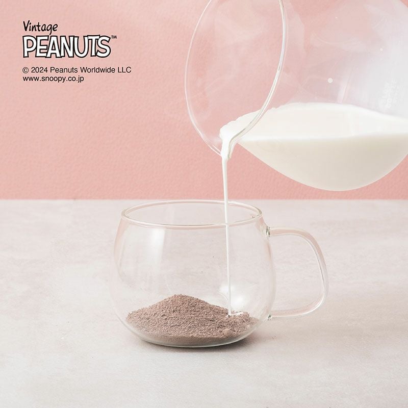 PEANUTS DRINKSマシュマロホットチョコレート ブラック/ホワイト