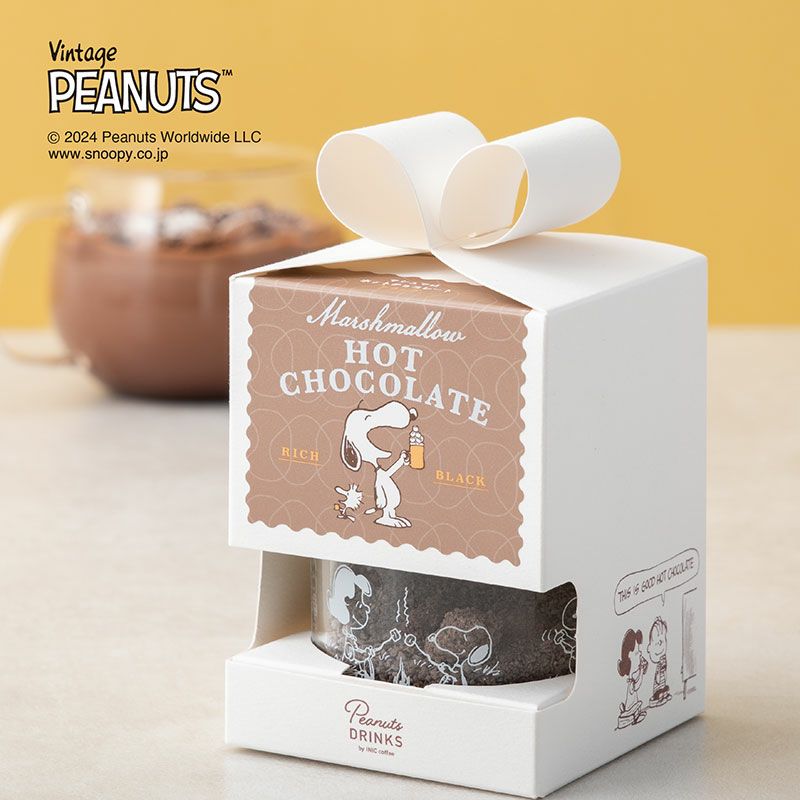 スヌーピー マシュマロホットチョコレート 〔PEANUTS/コーヒーギフト〕