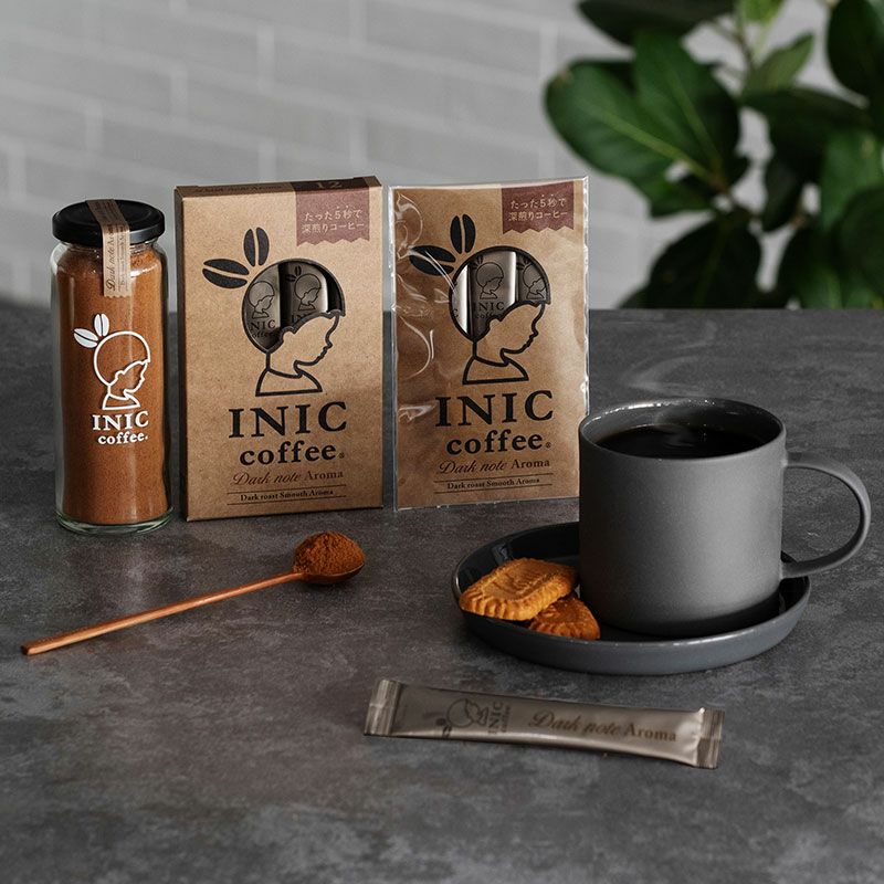 INIC coffee ダークノートアロマ パウダーコーヒー
