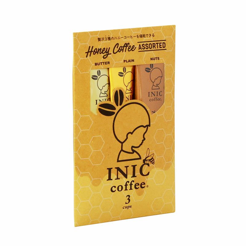 INIC coffee ハニーコーヒー アソート スティックコーヒー 3cups