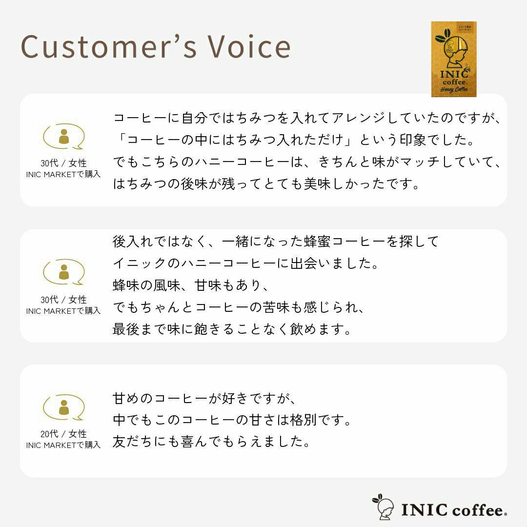 ハニーコーヒー　レビュー