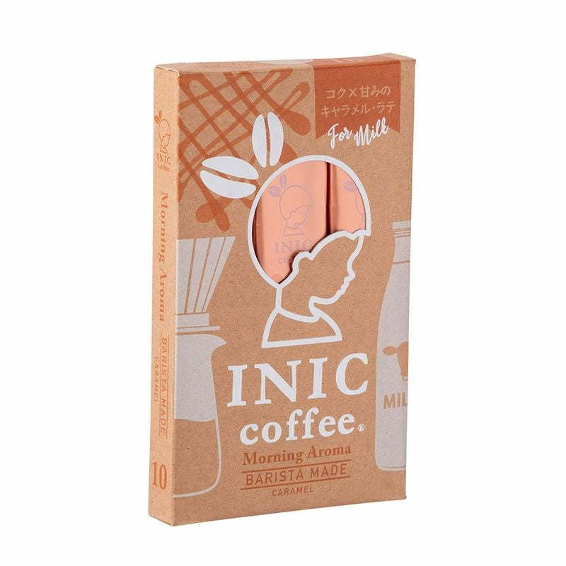 INIC coffee モーニングアロマ バリスタメイド キャラメル カフェラテ