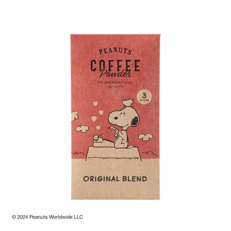 スヌーピー コーヒースティック 3本入 ／ カフェオレ専用〔PEANUTS