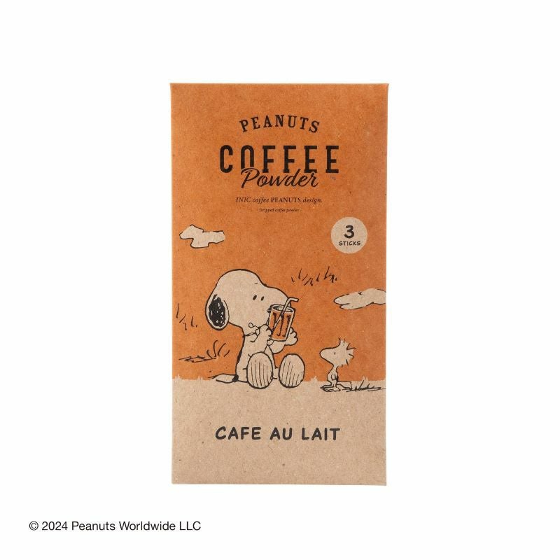 スヌーピー コーヒースティック 3本入 ／ カフェオレ専用〔PEANUTS