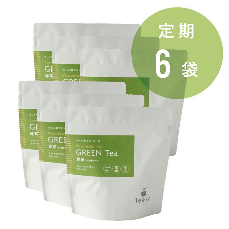 定期]Tea-sy6袋セットお届けコース～緑茶～ | INIC MARKET